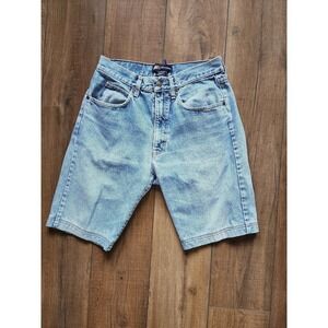 Custom Vintage 90s Denim Jean Shorts Bermuda Grunge‎ 30"
